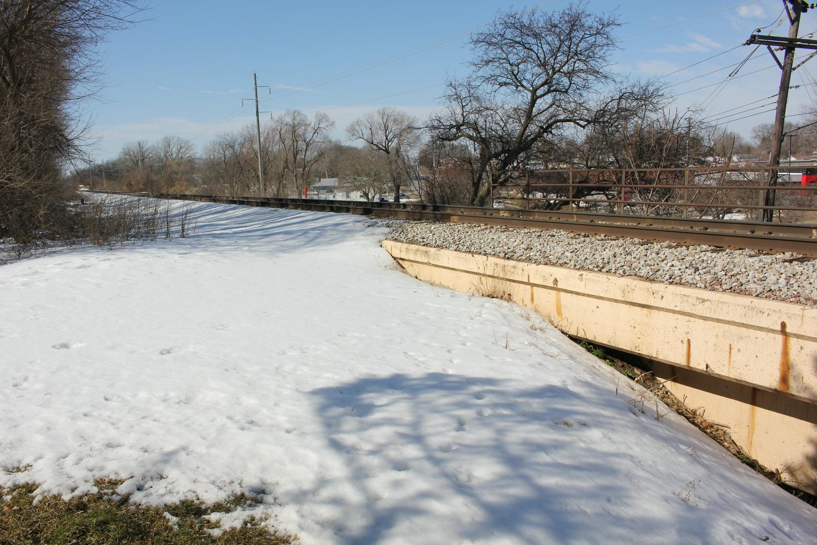West abutment